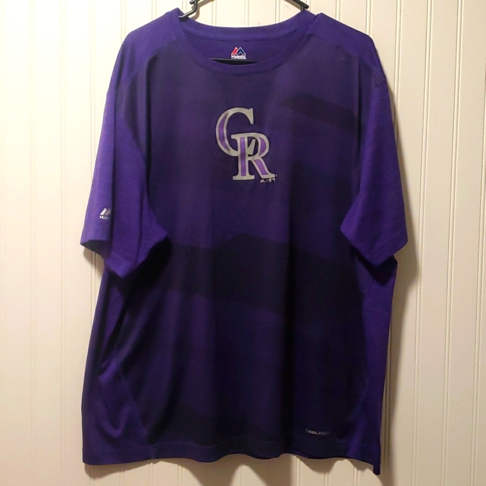 Cool base Colorado rockies shirt
